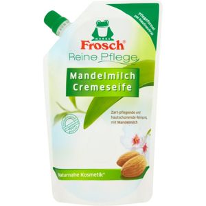 Frosch Creme Soap Almond Milk tekuté mydlo náhradná náplň 500 ml