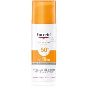 Eucerin Sun Oil Control ochranný krémový gél na tvár SPF 50+ 50 ml