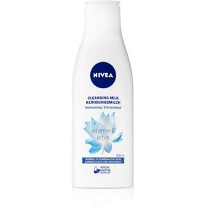 Nivea Face Cleansing čistiace pleťové mlieko pre normálnu až zmiešanú pleť 200 ml