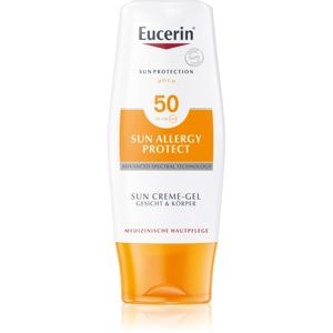 Eucerin Sun Allergy Protect ochranný krémový gél na opaľovanie proti alergii na slnko SPF 50 150 ml