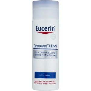 Eucerin DermatoClean čistiace pleťové mlieko pre citlivú a suchú pleť 200 ml