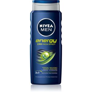 Nivea Men Energy sprchový gél na tvár, telo a vlasy 500 ml