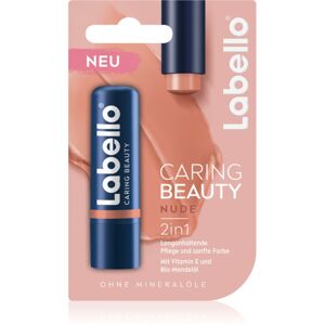 Labello Caring Beauty tónovací balzam na pery odtieň Nude 5,5 ml