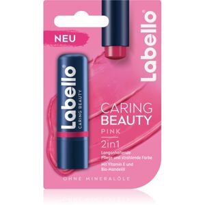 Labello Caring Beauty tónovací balzam na pery odtieň Pink 5,5 ml