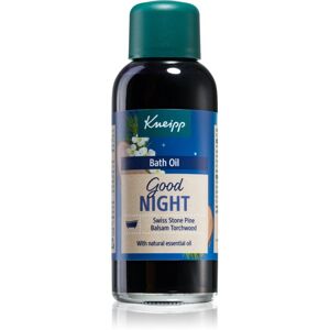 Kneipp Good Night upokojujúci kúpeľový olej Swiss Stone Pine & Balsam Torchwood 100 ml