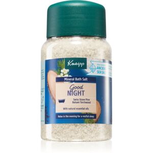 Kneipp Good Night soľ do kúpeľa Swiss Stone Pine & Balsam Torchwood 500 g
