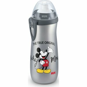 NUK First Choice Mickey Mouse detská fľaša 36m+ Grey 450 ml