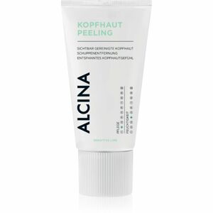 Alcina Sensitive Line čistiaci peeling pre citlivú pokožku hlavy 150 ml