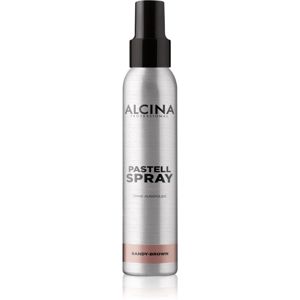 Alcina Pastell Spray tonujúci krém na vlasy s okamžitým účinkom odtieň Sandy-Brown 100 ml