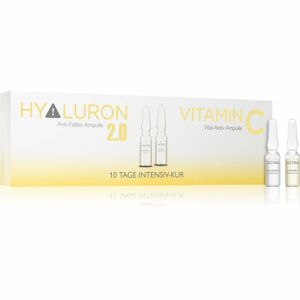 Alcina Hyaluron 2.0 + Vitamin C regeneračné pleťové sérum v ampulkách 10x1 ml