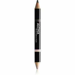 Alcina Decorative Perfect Eyebrow Styler obojstranná ceruzka na obočie odtieň 020 Dark 3 g