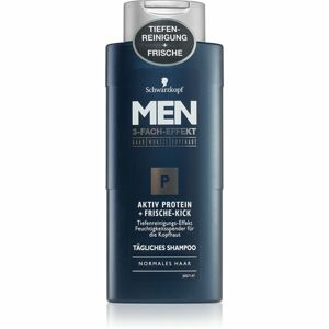 Schwarzkopf Men Active Protein čistiaci a vyživujúci šampón pre zdravé a krásne vlasy 250 ml