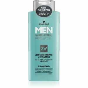 Schwarzkopf Men Zinc+ hydratačný šampón proti lupinám pre mastné vlasy a vlasovú pokožku 250 ml