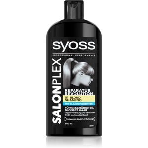 Syoss Salonplex šampón pre zosvetlené a blond vlasy