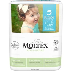 Moltex Pure & Nature Junior Size 5 jednorazové EKO plienky 11-16 kg 25 ks