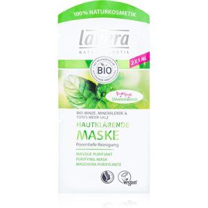 Lavera Bio Mint hĺbkovo čistiaca maska 2x5 ml