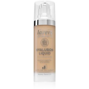 Lavera Hyaluron Liquid Foundation ľahký make-up s kyselinou hyalurónovou odtieň 03 Honey Sand 30 ml
