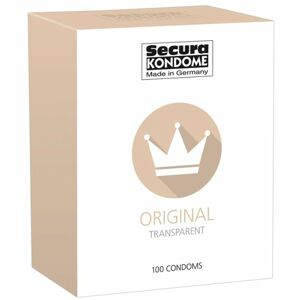 Secura KONDOME Original kondómy pre mužov 100 ks