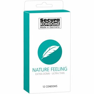 Secura KONDOME Nature Feeling kondómy pre mužov 12 ks