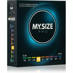 MY.SIZE 53mm Pro kondómy 3 ks