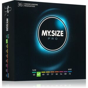 MY.SIZE 47mm Pro kondómy 36 ks