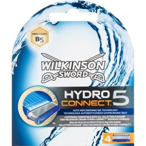 Wilkinson Sword Hydro Connect 5 náhradné žiletky 4 ks