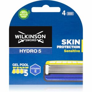 Wilkinson Sword Hydro5 Skin Protection Sensitive náhradné žiletky 4 ks