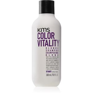 KMS California Color Vitality vyživujúci šampón pre blond a melírované vlasy 300 ml