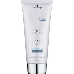 Schwarzkopf Professional BC Bonacure Scalp Genesis čistiaci šampón pre normálne až mastné vlasy 200 ml