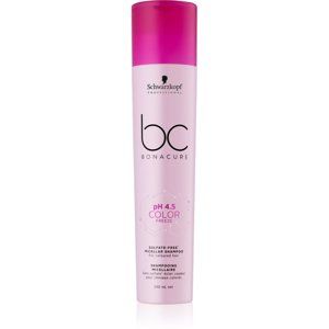 Schwarzkopf Professional BC Bonacure pH 4,5 Color Freeze Micelárny šampón bez sulfátov 250 ml