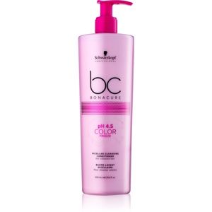 Schwarzkopf Professional BC Bonacure pH 4,5 Color Freeze micelárny čistiaci kondicionér pre farbené vlasy 500 ml
