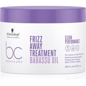 Schwarzkopf Professional BC Bonacure Frizz Away Treatment maska pre nepoddajné a krepovité vlasy 500 ml