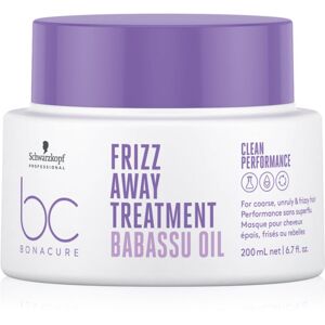 Schwarzkopf Professional BC Bonacure Frizz Away Treatment maska pre nepoddajné a krepovité vlasy 200 ml