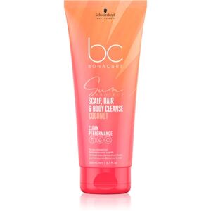 Schwarzkopf Professional BC Bonacure Sun Protect Scalp, Hair & Body Cleanse šampón na vlasy a telo 200 ml