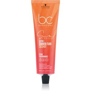 Schwarzkopf Professional BC Bonacure Sun Protect 10 In 1 Summer Fluid multifunkčný krém pre vlasy namáhané slnkom 100 ml