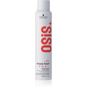 Schwarzkopf Professional Osis+ Freeze Pump lak na vlasy so silnou fixáciou 200 ml