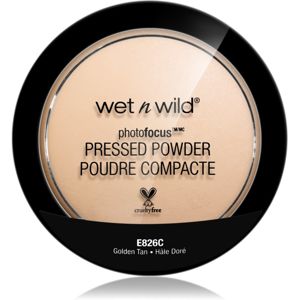 Wet n Wild Photo Focus kompaktný púder odtieň Golden Tan 7.5 g