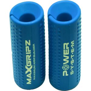 Power System Mx Gripz posilňovacie gripy na činku farba Blue XL 2 ks