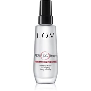 L.O.V. PERFECTitude zmatňujúci fixačný sprej na make-up 3v1 50 ml