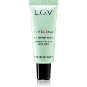 L.O.V. PERFECTitude rozjasňujúca podkladová báza pod make-up pre citlivú pleť so začervenaním 20 ml