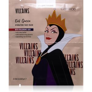 Catrice Disney Villains Evil Queen pleťová maska s kyselinou hyalurónovou 2 x 15 ml