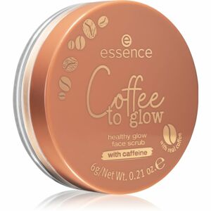 Essence Coffee to glow zjemňujúci pleťový peeling odtieň 01 Never stop grinding! 6 g