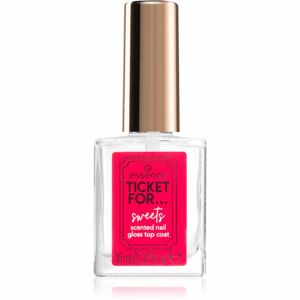 Essence TICKET FOR... sweets vrchný lak na nechty Berries 10 ml