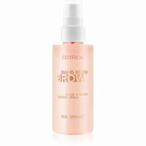 Catrice Bang Boom Brow Face & Brow Fixing Spray fixačný sprej na make-up 50 ml