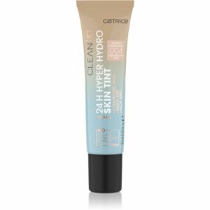 Catrice Clean ID 24 H Hyper Hydro hydratačný make-up pre citlivú pleť odtieň 004 Warm Almond 30 ml