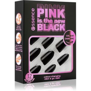Essence PINK is the new BLACK pH colour changing umelé nechty odtieň pH colour changing 12 ks