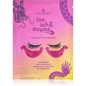 Essence love, luck & dragons hydrogélová maska na očné okolie 2 ks