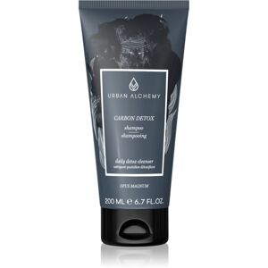 Urban Alchemy Opus Magnum Carbon Detox čiastiaci detoxikačný šampón pre všetky typy vlasov 200 ml