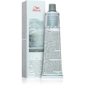 Wella Professionals True Gray tónovací krém pre šedivé vlasy Graphite Shimmer Medium 60 ml