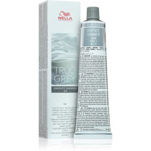Wella Professionals True Gray tónovací krém pre šedivé vlasy Graphite Shimmer Dark 60 ml
